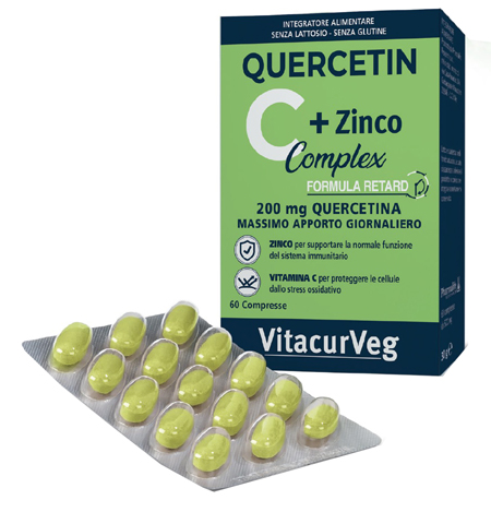 QUERCETIN C COMPLEX 60 COMPRESSE - Farmapanda Srl
