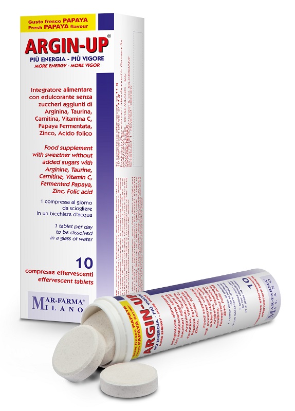 ARGIN UP 10 COMPRESSE EFFERVESCENTI - Farmapanda Srl