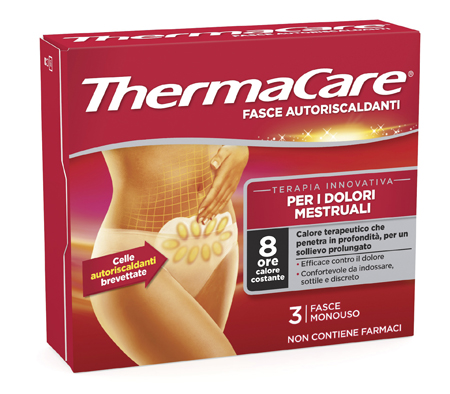 FASCIA THERMACARE DOLORI MESTRUALI 3 PEZZI - Farmapanda Srl