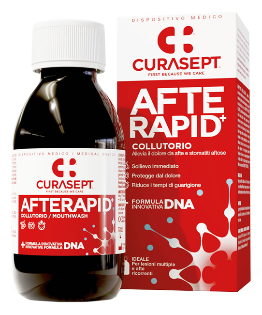 CURASEPT COLLUTORIO AFTE RAPID DNA 125 ML - Farmapanda Srl