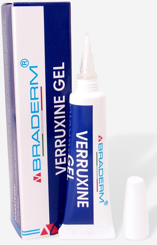 VERRUXINE GEL 15 ML BRADERM - Farmapanda Srl