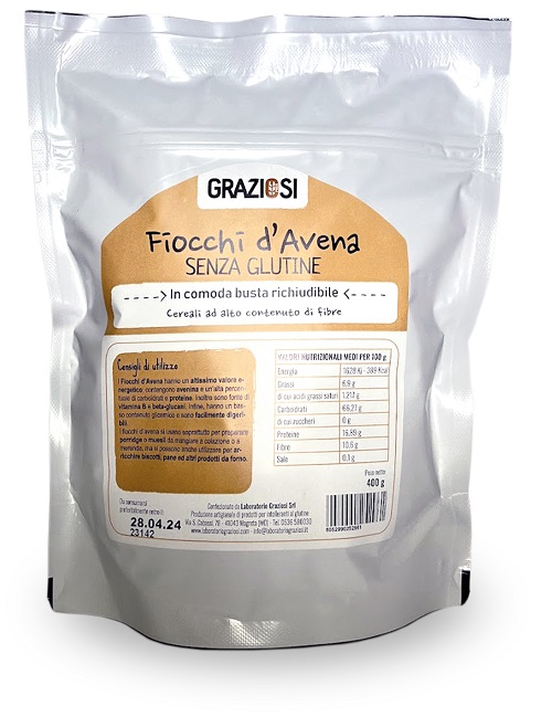 FIOCCHI D'AVENA 400 G - Farmapanda Srl