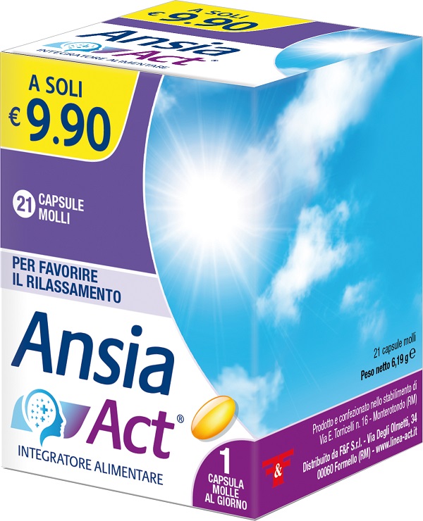 ANSIA ACT 21 CAPSULE MOLLI - Farmapanda Srl