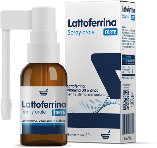 LATTOFERRINA FORTE SPRAY ORALE 20 ML - Farmapanda Srl