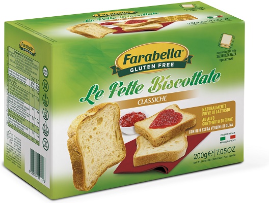 FARABELLA FETTE BISCOTTATE CLASSICHE 200 G - Farmapanda Srl