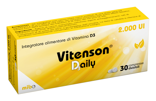 VITENSON DAILY D3 2000 UI 30 COMPRESSE DIVISIBILI - Farmapanda Srl
