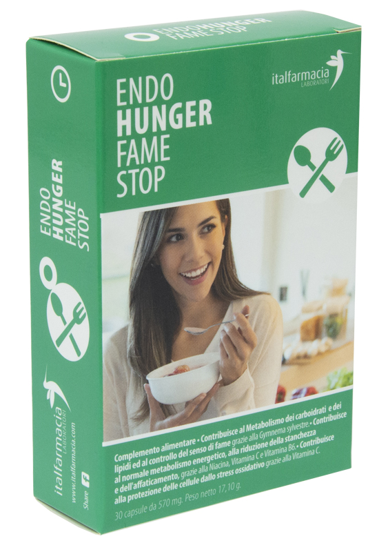 ENDO HUNGER FAME STOP 30 CAPSULE - Farmapanda Srl
