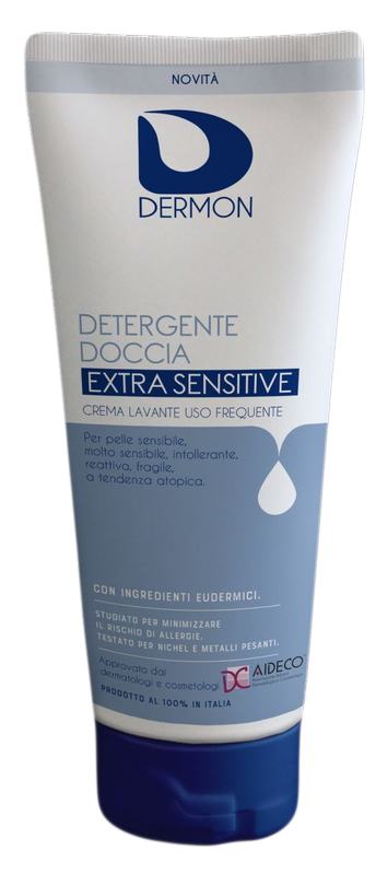 DERMON DETERGENTE DOCCIA EXTRASENSITIVE CREMA LAVANTE USO FREQUENTE 250 ML - Farmapanda Srl