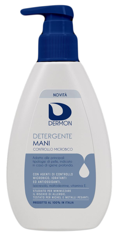 DERMON DETERGENTE MANI CONTROLLO MICROBICO 200 ML - Farmapanda Srl