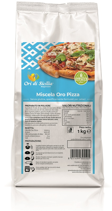 ORI DI SICILIA MIX ORO PIZZA 1 KG - Farmapanda Srl