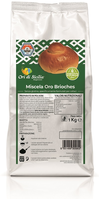 ORI DI SICILIA MIX ORO BRIOCHES 1 KG - Farmapanda Srl