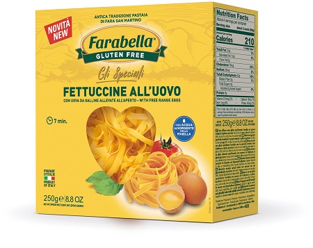 FARABELLA FETTUCCINE ALL'UOVO 250 G - Farmapanda Srl