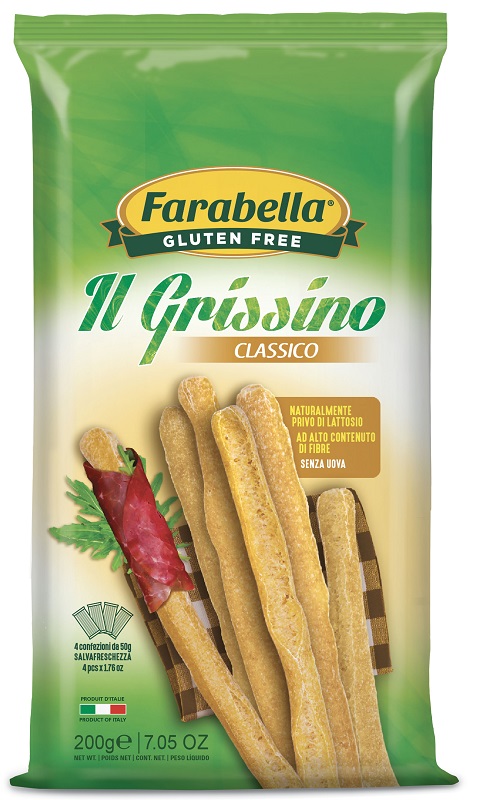 FARABELLA GRISSINO CLASSICO 200 G - Farmapanda Srl