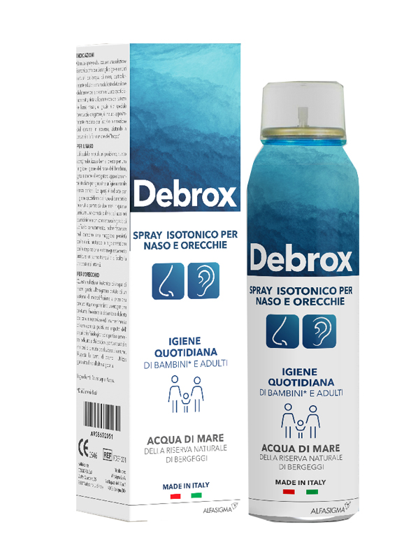 DEBROX SPRAY NASO ORECCHIE B/A 125ML - Farmapanda Srl