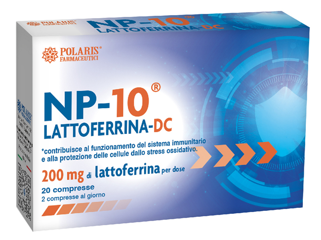 NP 10 LATTOFERRINA DC 20 COMPRESSE - Farmapanda Srl