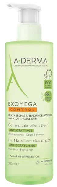 EXOMEGA CONTROL GEL LAVANT 2IN1 500 ML - Farmapanda Srl