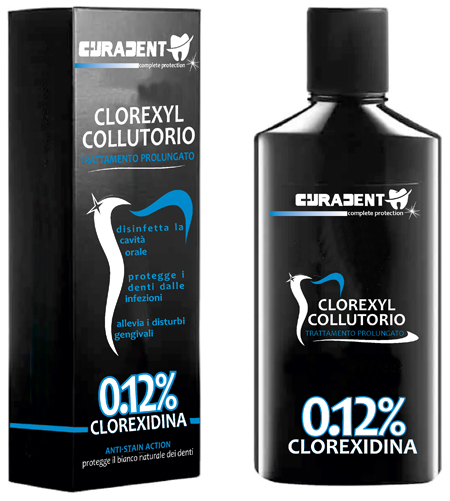 CURADENT CLOREXYL 0,12% CLOREXIDINA 250 ML - Farmapanda Srl