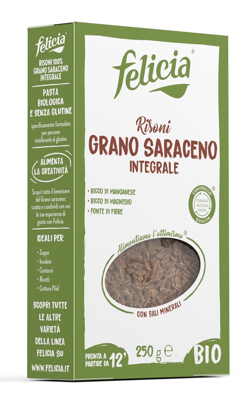 FELICIA RISONI GRANO SARACENO 250 G - Farmapanda Srl