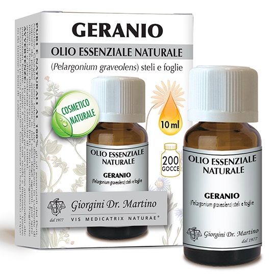 GERANIO OLIO ESSENZIALE 10 ML - Farmapanda Srl
