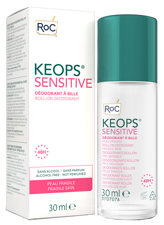 ROC KEOPS DEODORANTE ROLL-ON 48H SENSITIVE 30 ML - Farmapanda Srl