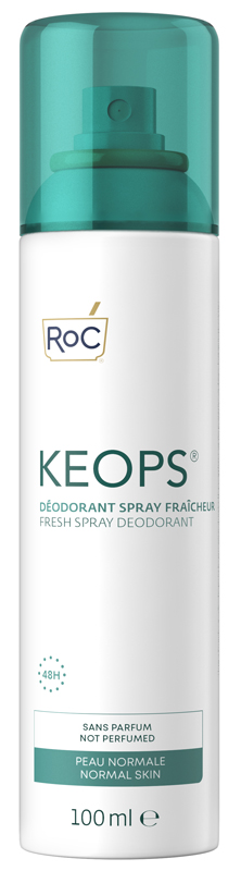 ROC KEOPS DEODORANTE SPRAY FRESCO 48H 100 ML - Farmapanda Srl