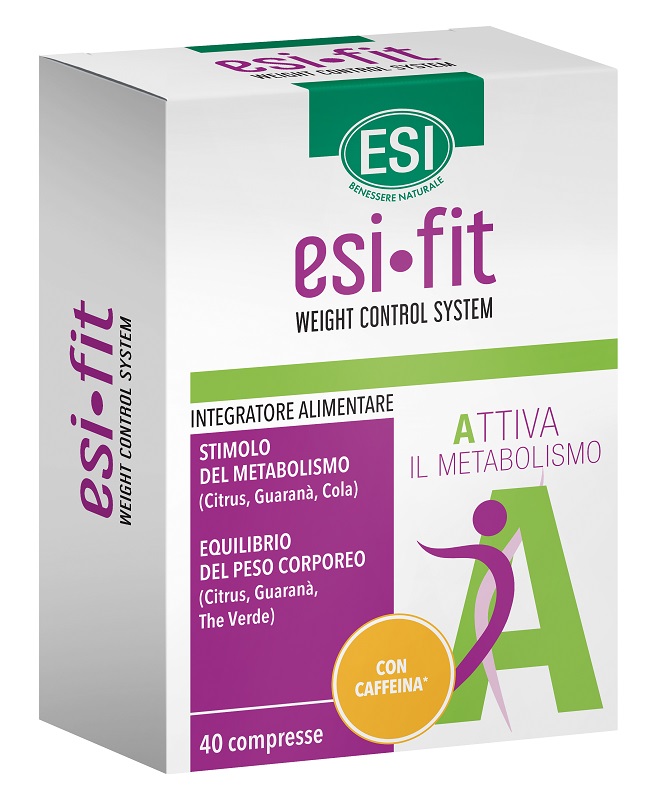 ESI FIT ATTIVA CON CAFFEINA 40 COMPRESSE - Farmapanda Srl