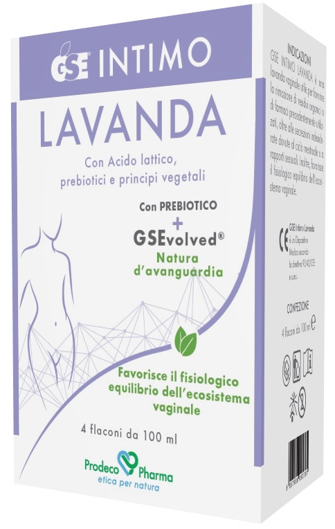 GSE INTIMO LAVANDA 4 FLACONI DA 100 ML - Farmapanda Srl