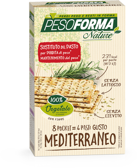 PESOFORMA PASTO MEDITERRANEO 240 G - Farmapanda Srl