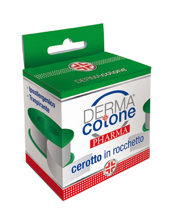 DERMACOTONEPHARMA CEROTTO ROCCHETTO 2,5X500 CM 1 PEZZO - Farmapanda Srl