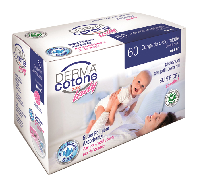 DERMACOTONE COPPETTA ASSORBILATTE 60 PEZZI - Farmapanda Srl