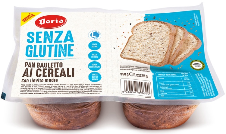 DORIA PAN BAULETTO CEREALI 2 PEZZI DA 175 G - Farmapanda Srl