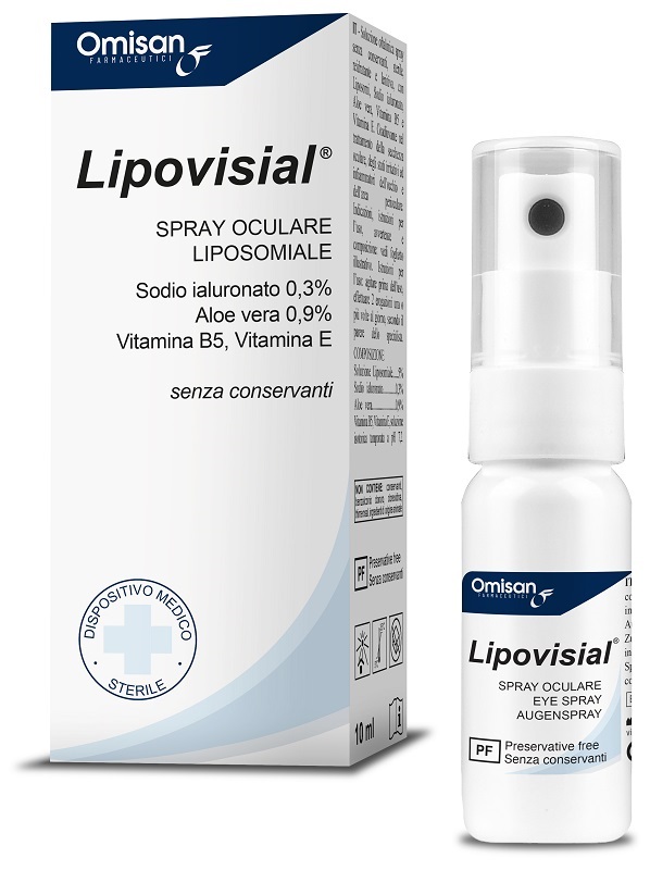 SPRAY OCULARE LIPOSOMIALE LIPOVISIAL 10 ML - Farmapanda Srl