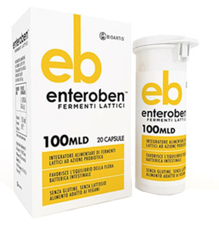 ENTEROBEN 100MLD 20 CAPSULE VEGETALI - Farmapanda Srl