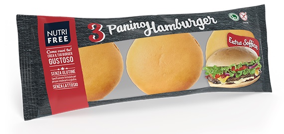 NUTRIFREE PANINO HAMBURGER 110 G - Farmapanda Srl