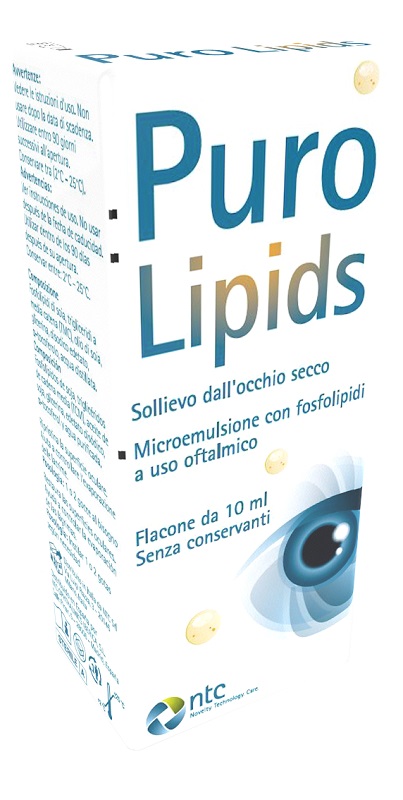 MICROEMULSIONE OFTALMICA PURO LIPIDS 10 ML - Farmapanda Srl