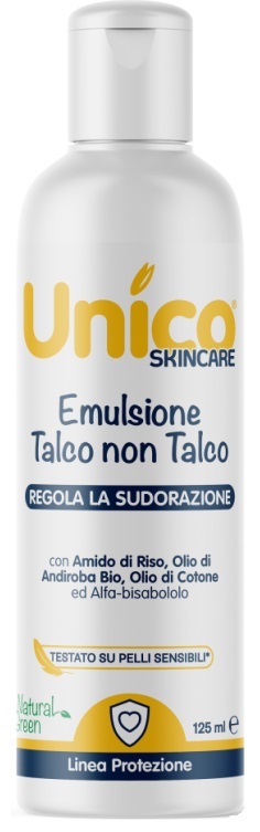 UNICO EMULSIONE TALCO NON TALCO 125 ML - Farmapanda Srl