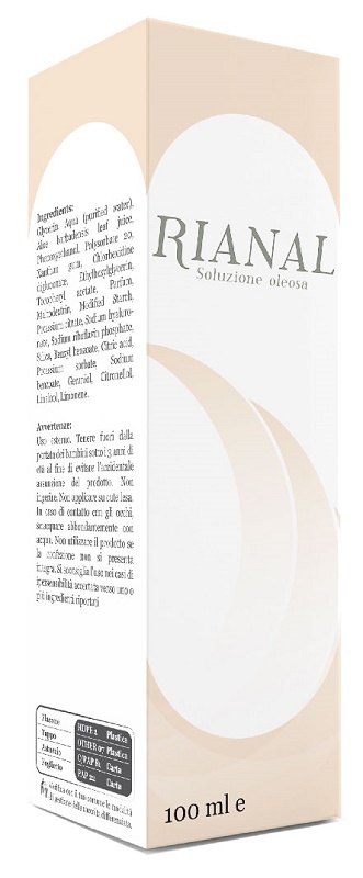 RIANAL SOLUZIONE OLEOSA 100 ML - Farmapanda Srl