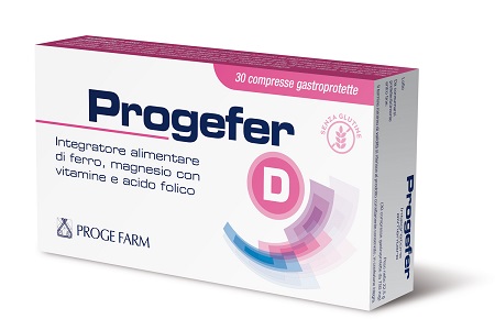 PROGEFER D 30 COMPRESSE GASTROPROTETTE - Farmapanda Srl