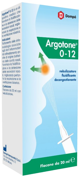 ARGOTONE 0-12 SPRAY NASALE 20 ML - Farmapanda Srl