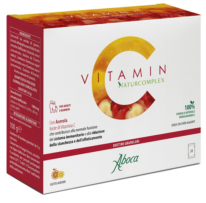 VITAMIN C NATURCOMPLEX 20 BUSTINE - Farmapanda Srl