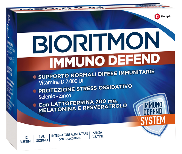 BIORITMON IMMUNO DEFEND 12 BUSTINE - Farmapanda Srl