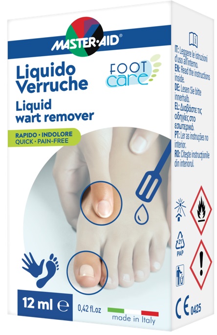 GEL VERRUCHE MASTER-AID FOOTCARE 12 ML E2 - Farmapanda Srl