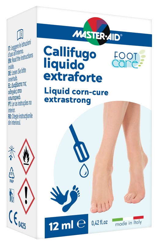 CEROTTO CALLIFUGO MASTER-AID FOOTCARE LIQUIDO 12 ML B4 - Farmapanda Srl