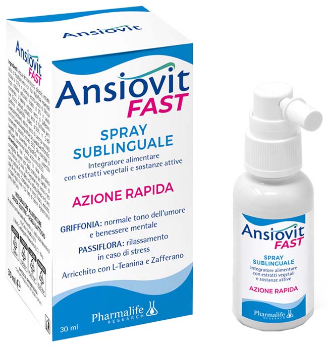 ANSIOVIT FAST SPRAY SUBLINGUALE 30 ML - Farmapanda Srl