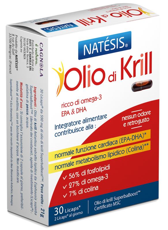 OLIO DI KRILL 30 CAPSULE - Farmapanda Srl