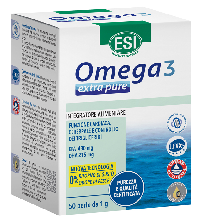 ESI OMEGA 3 EXTRA PURE 50 PERLE - Farmapanda Srl