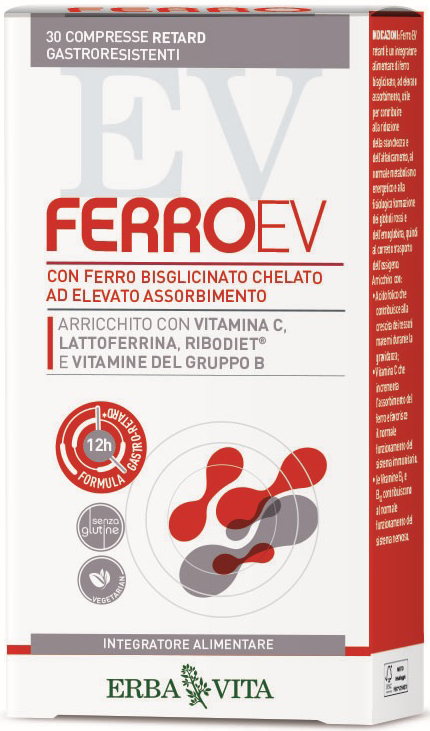 FERRO EV RETARD 30 COMPRESSE GASTRORESISTENTI - Farmapanda Srl
