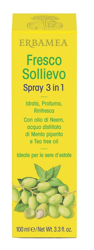 FRESCO SOLLIEVO SPRAY 3IN1 100 ML - Farmapanda Srl