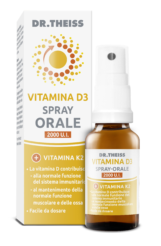 THEISS VITAMINA D3 SPRAY ORALE 20 ML - Farmapanda Srl