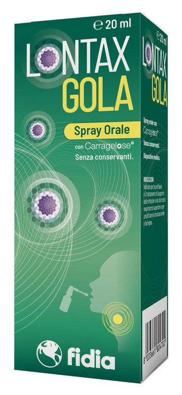 LONTAX GOLA SPRAY ORALE 20 ML - Farmapanda Srl